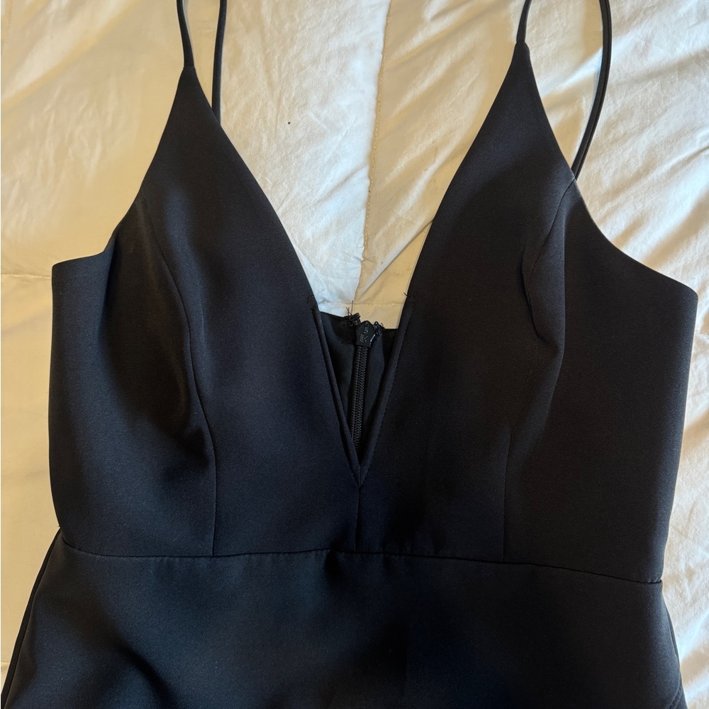 TopShop black going out dress